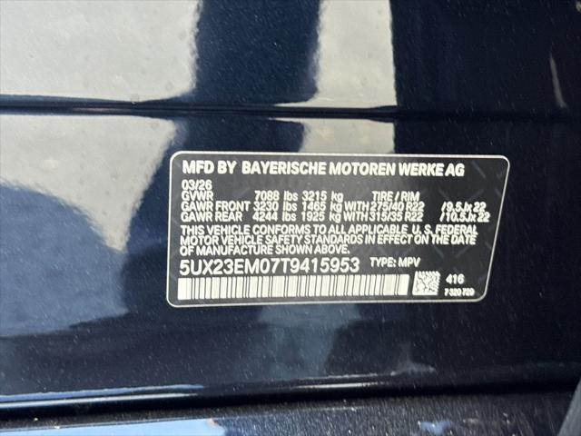 2026 BMW X7 xDrive40i