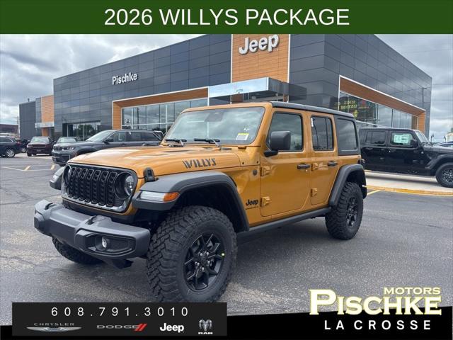 2026 Jeep Wrangler WRANGLER 4-DOOR WILLYS 2026 Jeep Wrangler WRANGLER 4-DOOR WILLYS