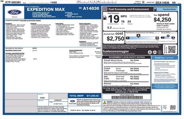 2025 Ford Expedition Active MAX