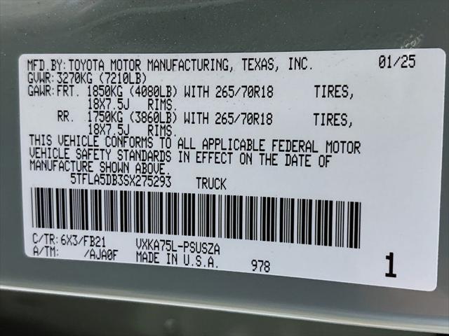 Used 2025 Toyota Tundra SR5 For Sale in Olive Branch, MS