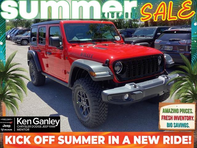 2026 Jeep Wrangler Willys for sale in Mentor, OH