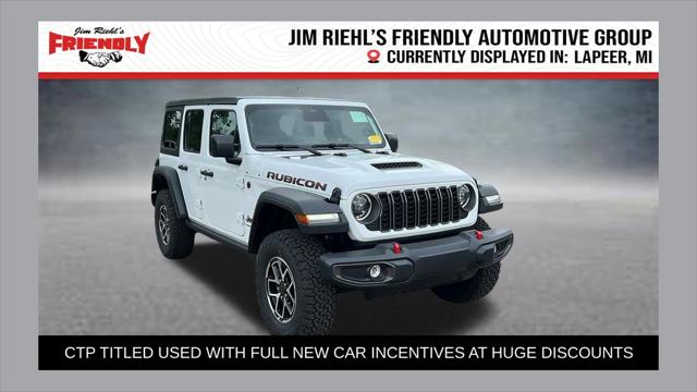 2026 Jeep Wrangler 4-Door Rubicon 4x4 for sale in Lapeer, MI