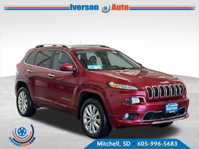 2017 Jeep Cherokee Overland 4x4 for sale in Mitchell, SD