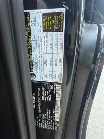 2017 Mercedes-Benz Metris Standard