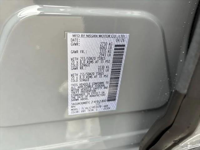 2026 Nissan Pathfinder Platinum