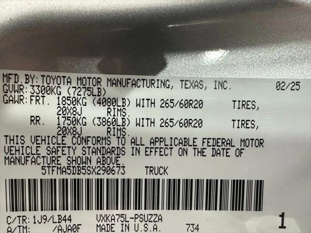 2025 Toyota Tundra 1794 Edition