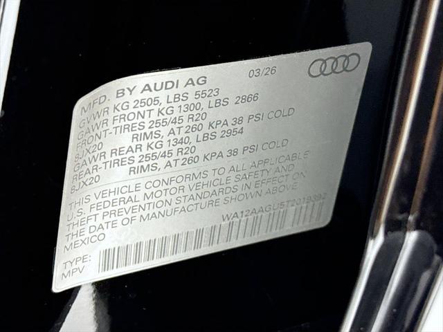 2026 Audi Q5 Premium Plus TFSI quattro S tronic