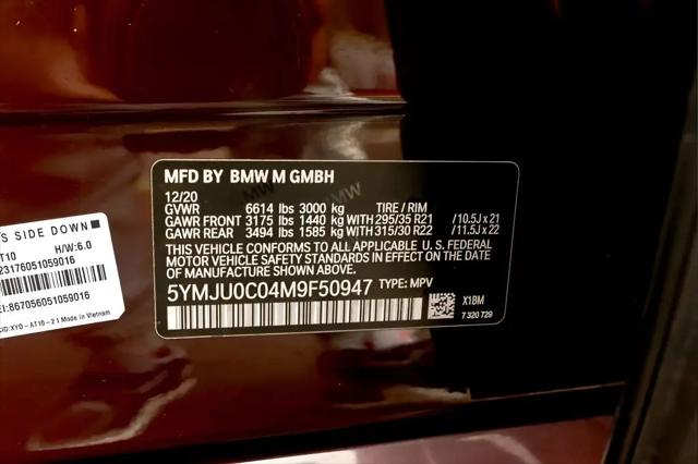 2021 BMW X5 M Standard