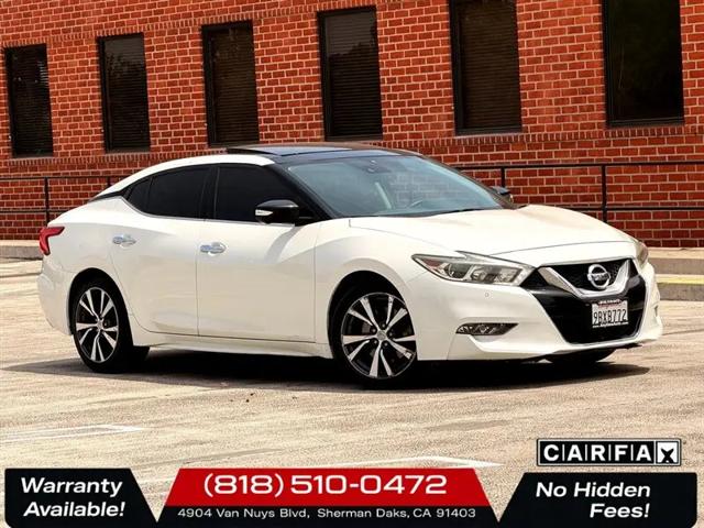 2016 Nissan Maxima 3.5 Platinum for sale in Sherman Oaks, CA
