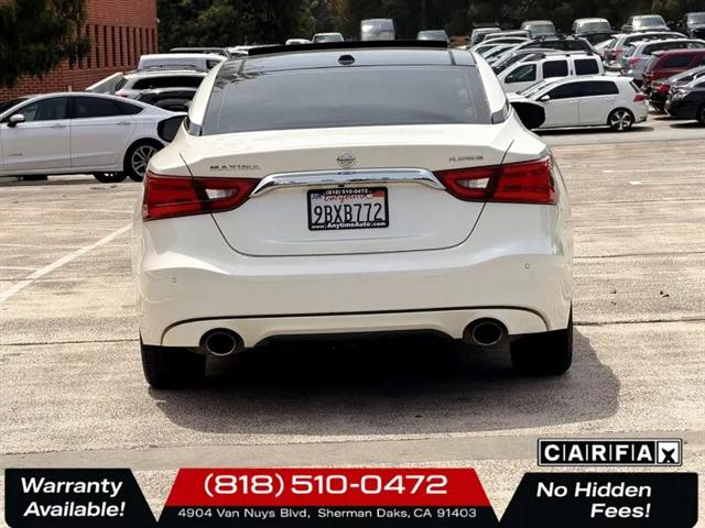 2016 Nissan Maxima 3.5 Platinum