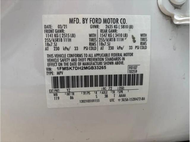 2021 Ford Explorer XLT
