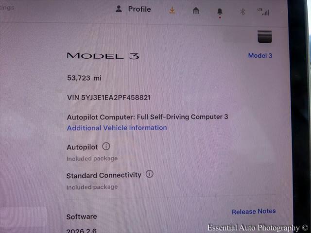2023 Tesla Model 3 Rear-Wheel Drive