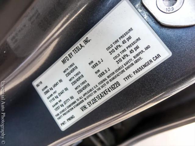 2019 Tesla Model 3 Long Range