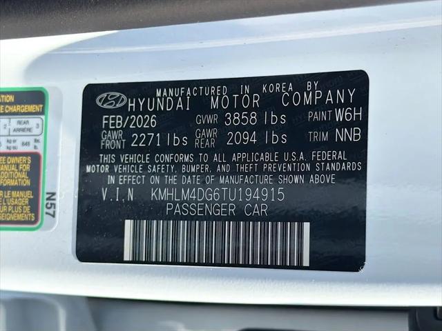 2026 Hyundai Elantra SEL Sport