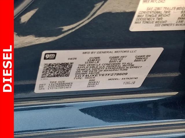 2026 GMC Sierra 2500HD Crew Cab, Standard Bed, Denali Ultimate, 4WD