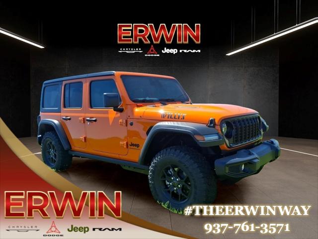 2026 Jeep Wrangler WRANGLER 4-DOOR WILLYS 2026 Jeep Wrangler WRANGLER 4-DOOR WILLYS