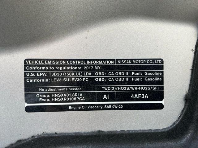 2017 Nissan Sentra SV