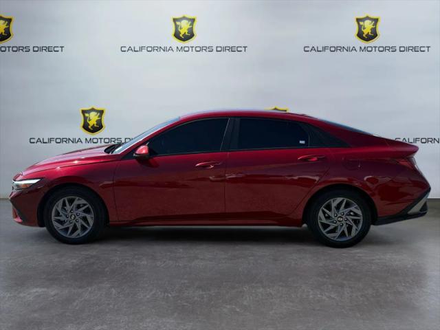 2025 Hyundai Elantra Hybrid Blue