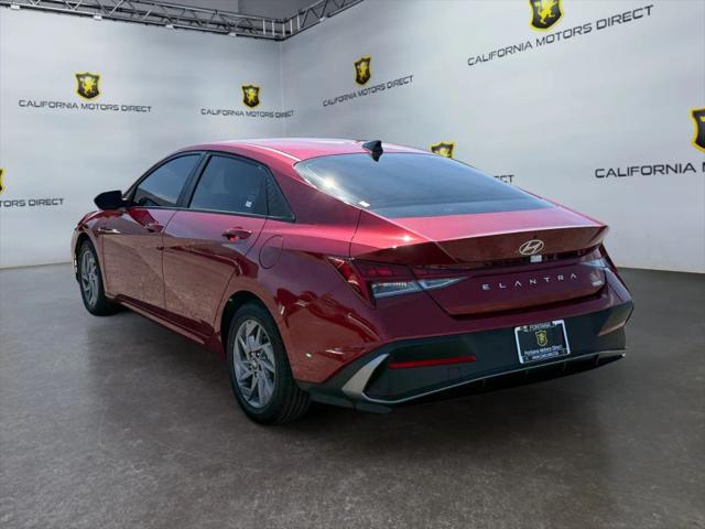 2025 Hyundai Elantra Hybrid Blue