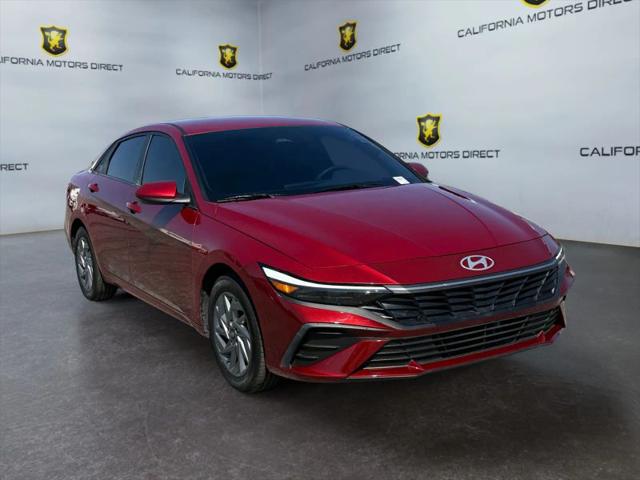 2025 Hyundai Elantra Hybrid Blue