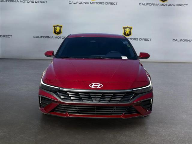 2025 Hyundai Elantra Hybrid Blue