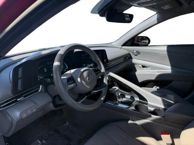 2025 Hyundai Elantra Hybrid Blue