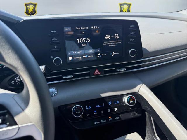 2025 Hyundai Elantra Hybrid Blue