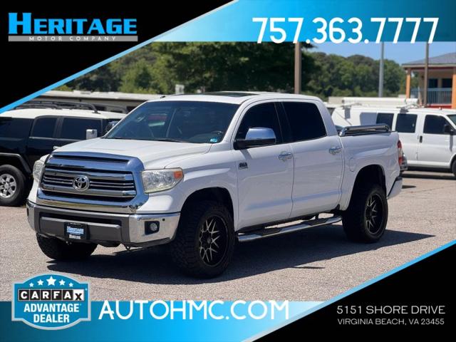 2016 Toyota Tundra 1794 5.7L V8 for sale in Virginia Beach, VA
