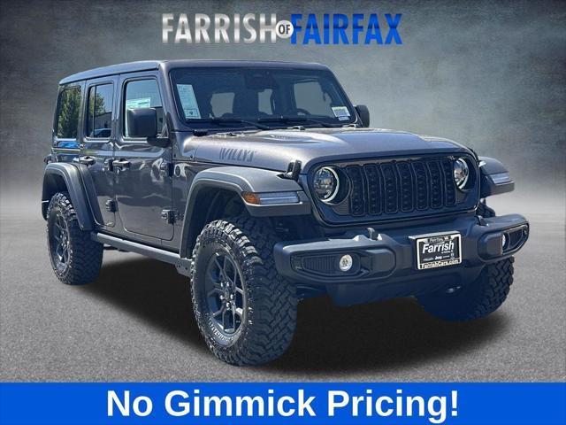 2026 Jeep Wrangler WRANGLER 4-DOOR WILLYS 2026 Jeep Wrangler WRANGLER 4-DOOR WILLYS