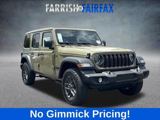 2026 Jeep Wrangler WRANGLER 4-DOOR SPORT S 2026 Jeep Wrangler WRANGLER 4-DOOR SPORT S