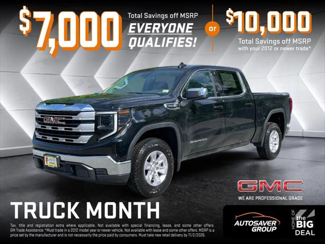 2026 GMC Sierra 1500 Crew Cab, Short Bed, SLE, 4WD for sale in Berlin, VT