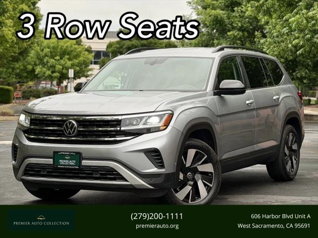 2022 Volkswagen Atlas 3.6L V6 SE w/Technology for sale in West Sacramento, CA