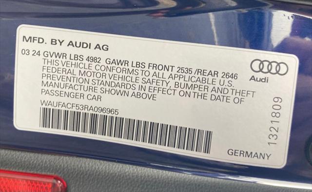 2024 Audi A5 Sportback Premium Plus 45 TFSI quattro S tronic