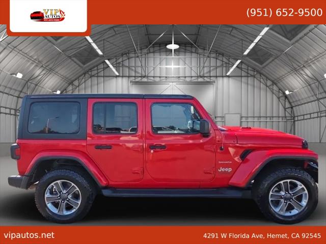 2020 Jeep Wrangler Sahara 4x4 for sale in Hemet, CA
