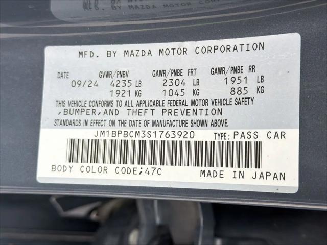 2025 Mazda Mazda3 2.5 S Carbon Edition
