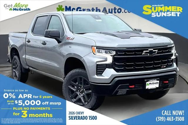 2026 Chevrolet Silverado 1500 4WD Crew Cab Short Bed LT Trail Boss for sale in Dubuque, IA