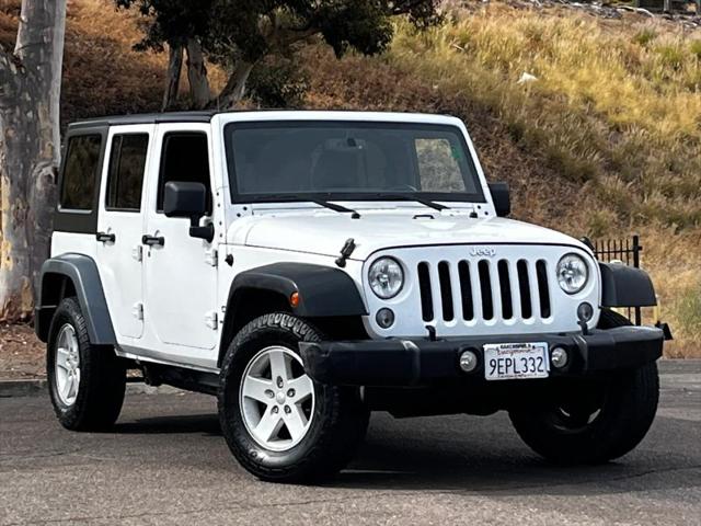 2018 Jeep Wrangler JK Unlimited Sport S 4x4 for sale in El Cajon, CA