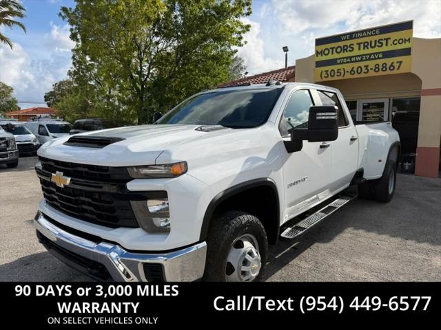 2024 Chevrolet Silverado 3500HD 4WD Crew Cab Long Bed Work Truck for sale in Miami, FL