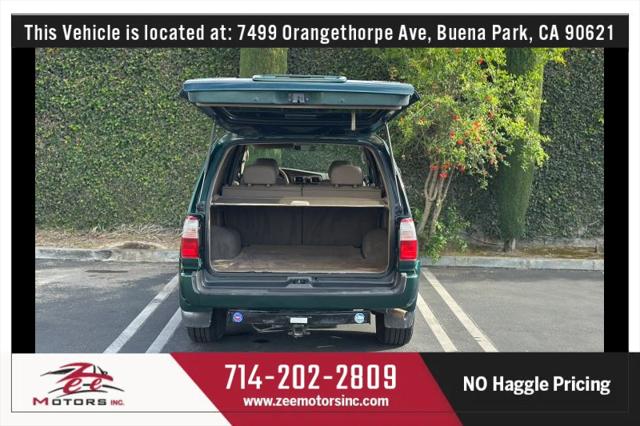2000 Toyota 4Runner Limited V6