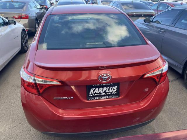 2016 Toyota Corolla S w/Special Edition Pkg