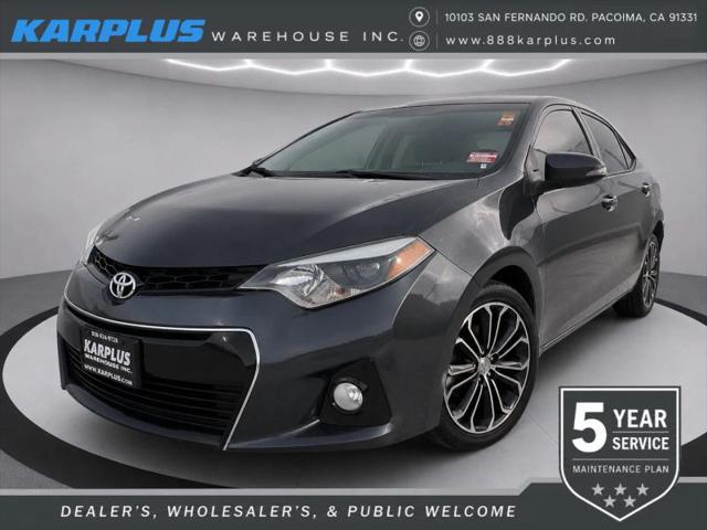 2016 Toyota Corolla S w/Special Edition Pkg for sale in Pacoima, CA