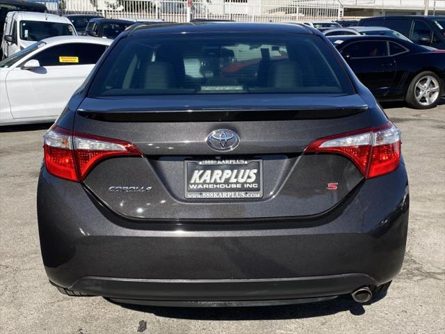 2016 Toyota Corolla S w/Special Edition Pkg