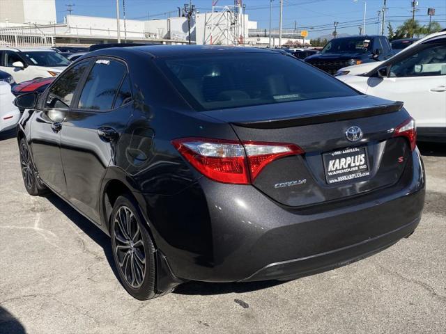 2016 Toyota Corolla S w/Special Edition Pkg