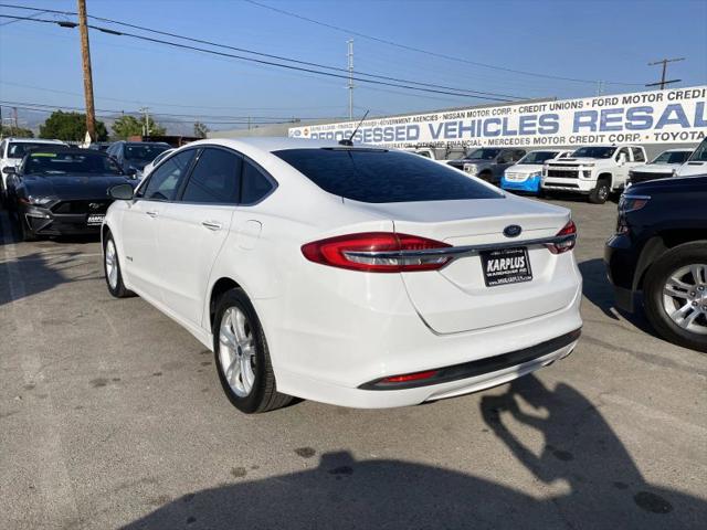 2018 Ford Fusion Hybrid SE