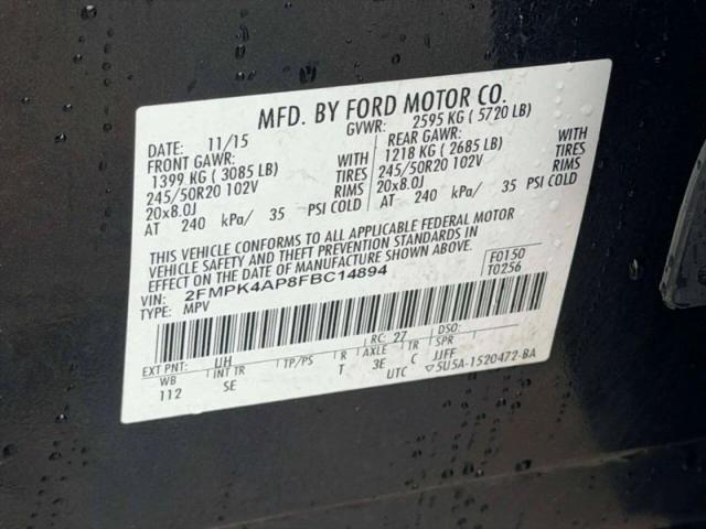 2015 Ford Edge Sport