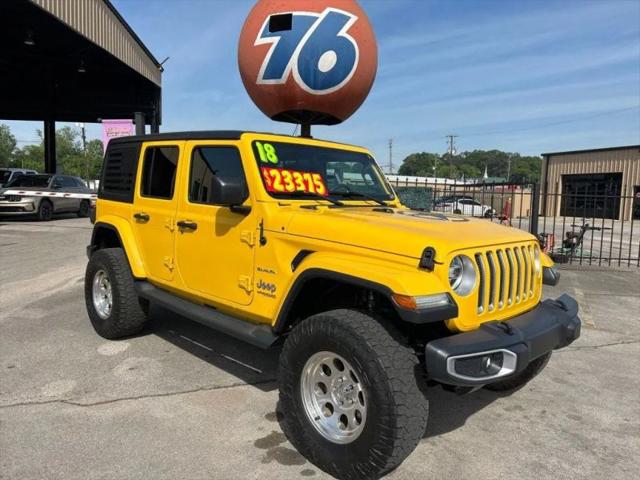2018 Jeep Wrangler Unlimited Sahara 4x4 for sale in Hueytown, AL