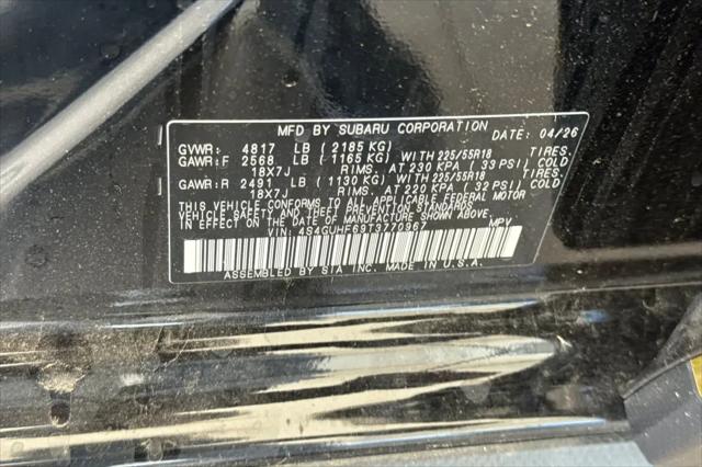 2026 Subaru Crosstrek Sport