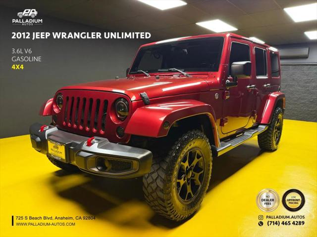 2012 Jeep Wrangler Unlimited Sahara for sale in Anaheim, CA