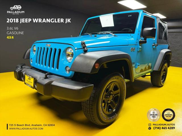 2018 Jeep Wrangler JK Sport 4x4 for sale in Anaheim, CA