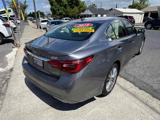 2018 INFINITI Q50 3.0t LUXE